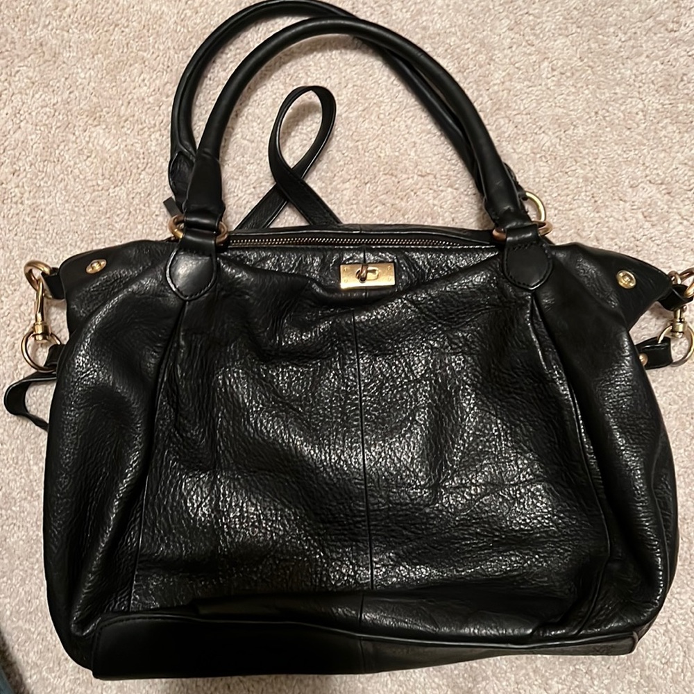 J crew pebble leather crossbody